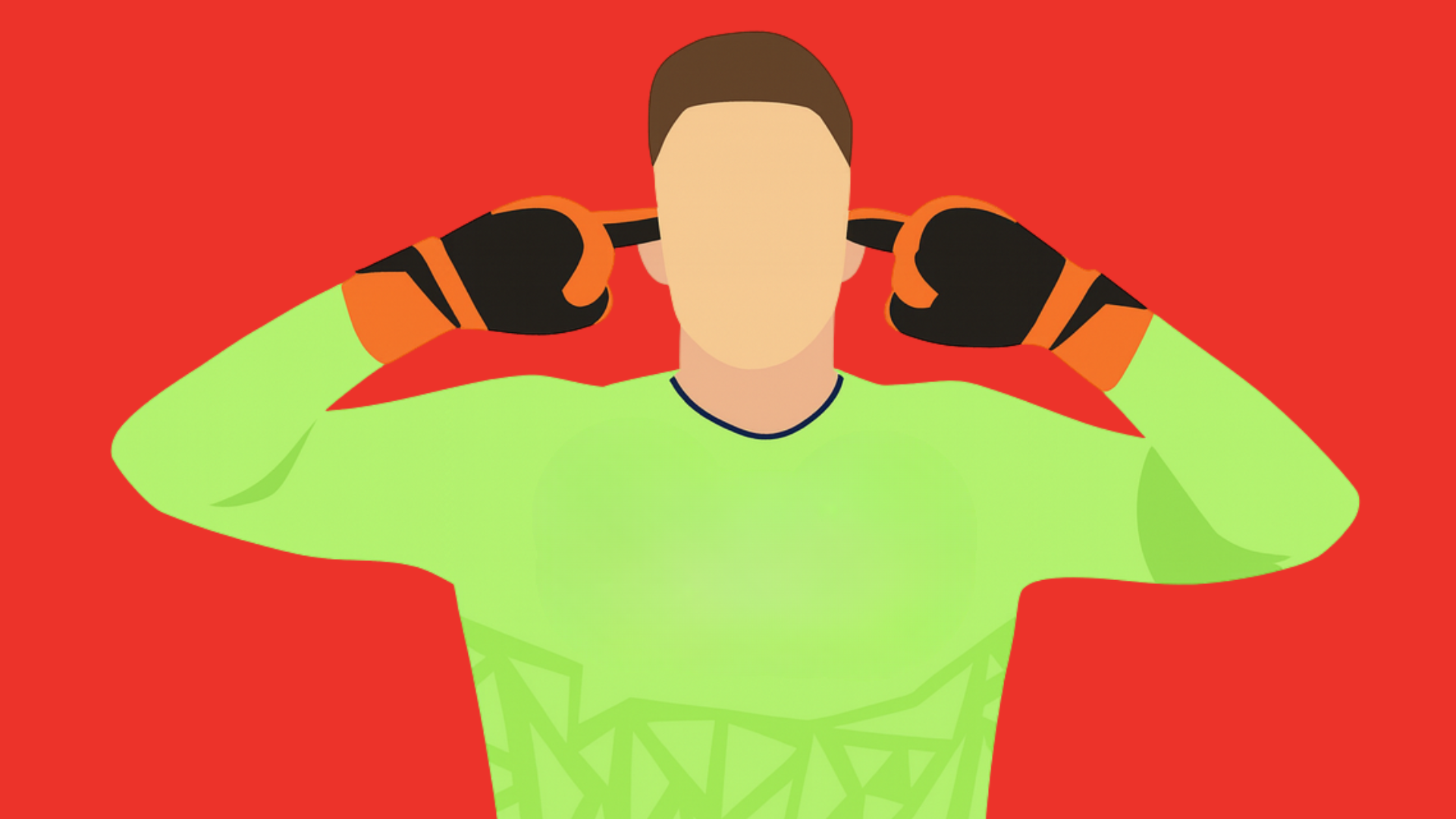 Ultimate Crystal Palace Minimal Goalkeeper Deano Red