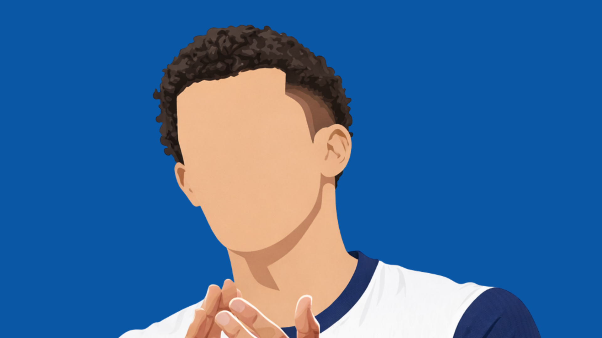 Ultimate Crystal Palace Minimal Brennan Johnson Transfer Blue 1