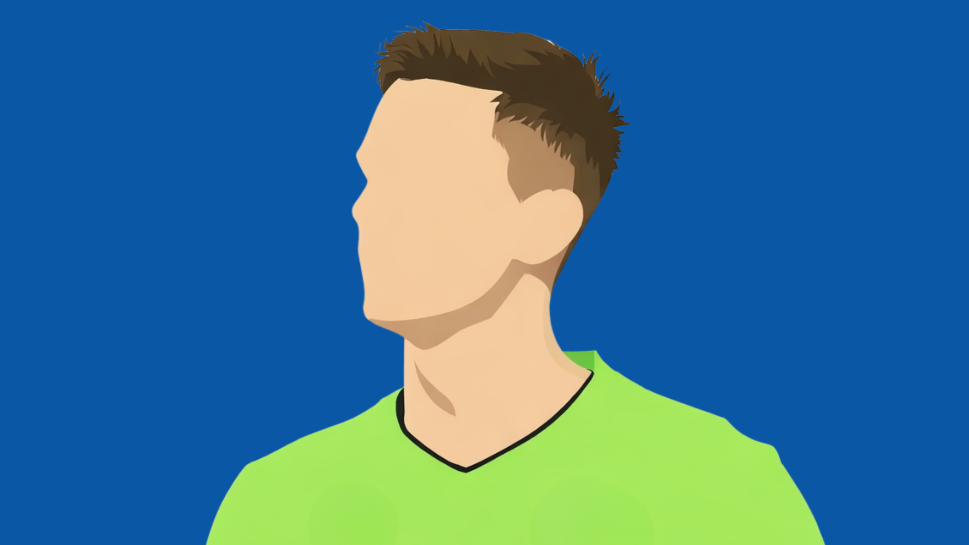 Ultimate Crystal Palace Minimal Dean Henderson Stats Blue